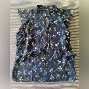 XXS Express Floral Sleeveless Top